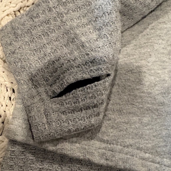 Maurices Light Gray Cowl Neck Sweater - Picture 2 of 4